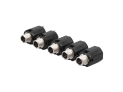 Conector De Áudio Estéreo Profissional, Em Metal E Plástico, Para Guitarras
