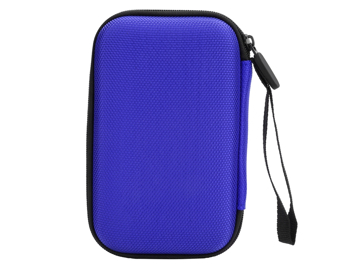Estojo De Transporte Para Disco Rígido De 2,5 Polegadas Maiwo Para Hd Externo Azul