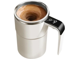 Leitor De Temperatura De Xícara De Café Inteligente Automático Com Misturador Automático, Recarregável Via Usp (branco)