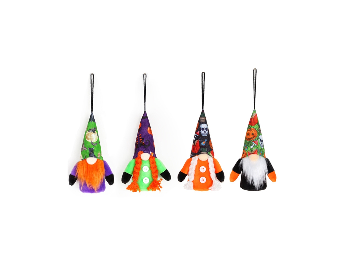 Boneca Anã Brilhante Fofa Decoração Halloween Para Festas
