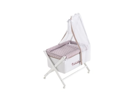 Mini Berço e Véu Têxtil Garnet Liberty Lulu Lulu Castagnette