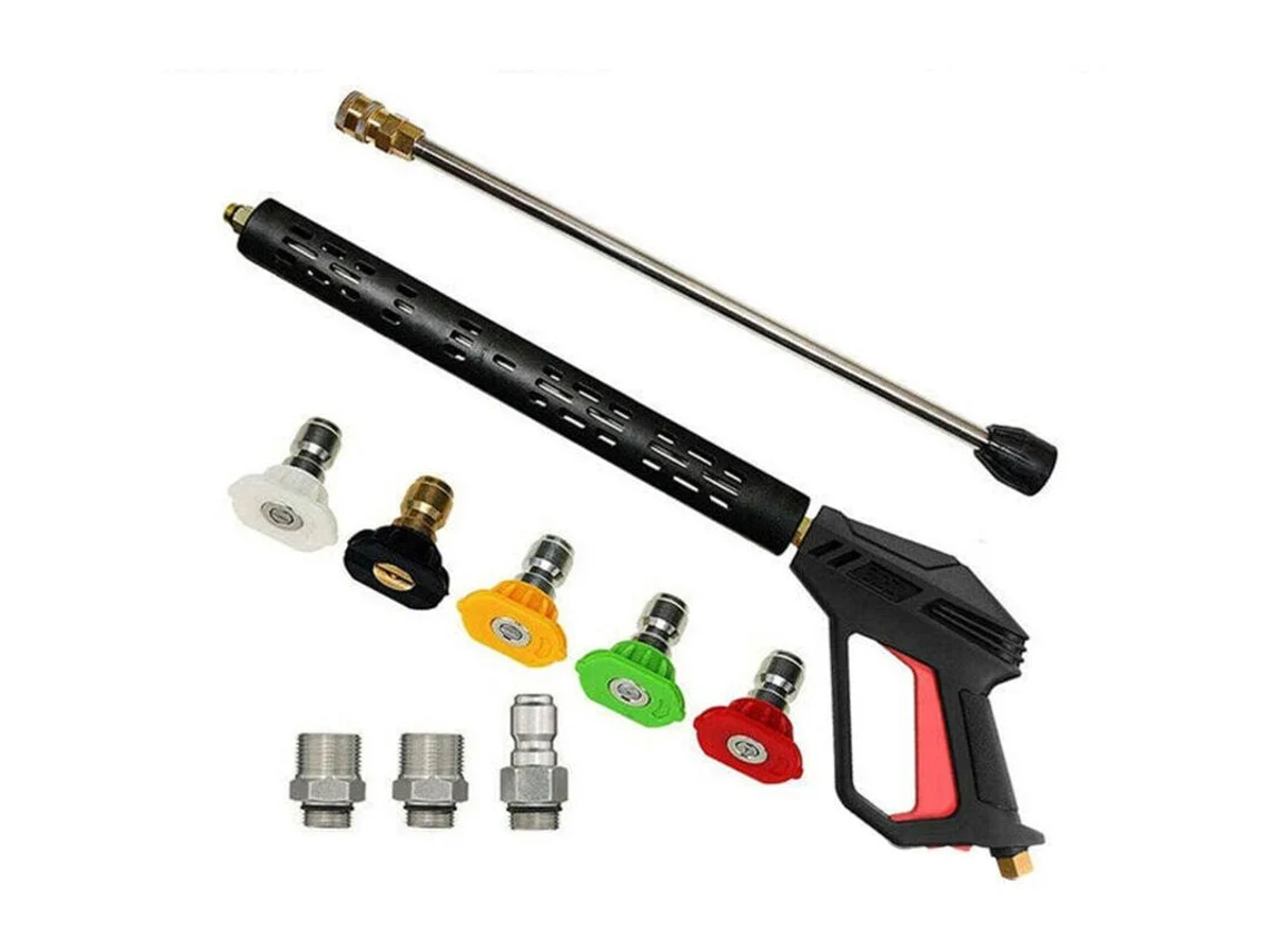 Pistola De Lavagem De Alta Pressão,acessório Para Limpeza,kit De Bicos E Lança 4000 Psi M22 Btforus