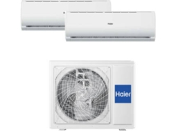Ar Condicionado HAIER Multisplit 2x1 Tide (48+48 m2 - 24000+24000 BTUs - Branco)