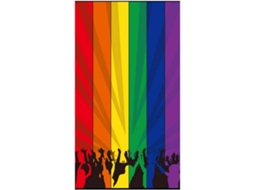 Toalha De Praia Microfibra Lgbti Festa
