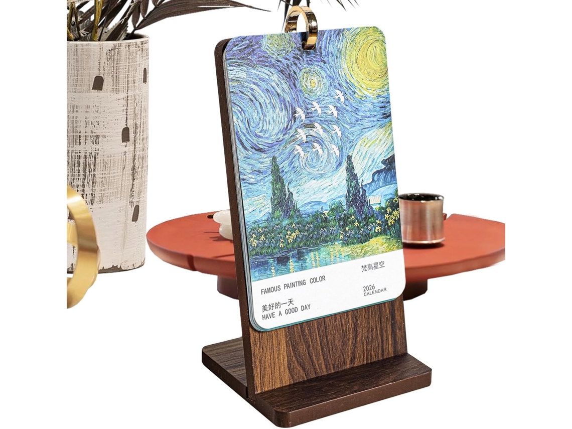 Calendário de Mesa, a Organizador e para da do Planejamento Doméstico, Familiar CHABERLU