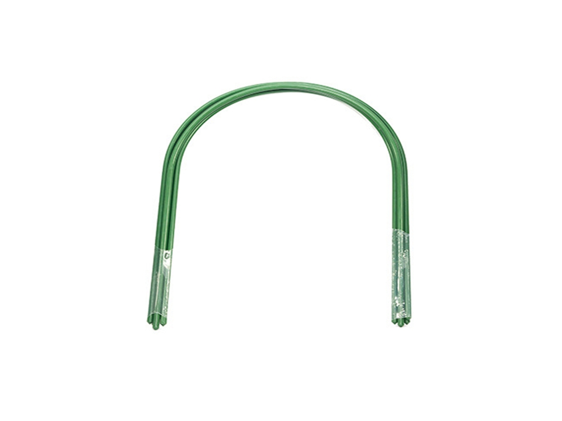 Arco De Jardinagem Com Tubo De Aço Revestido De Plástico Para Estufa