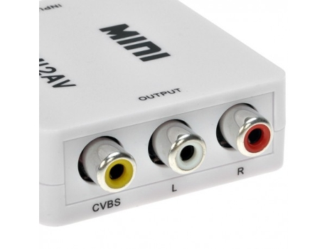 convertir señal hdmi a rca