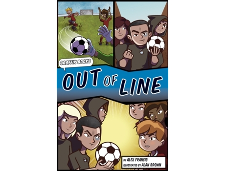 Livro out of line (graphic reluctant reader) de alex francis (inglês)
