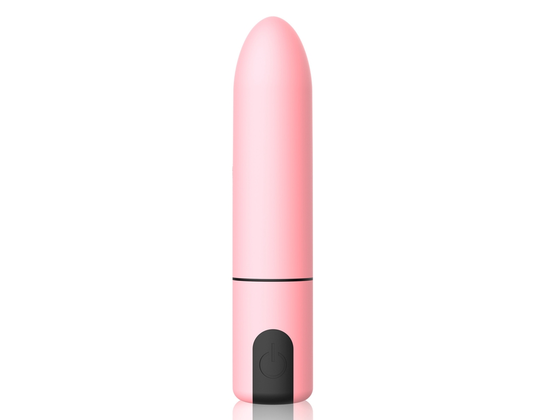 Massageador Vibrador Para Mulheres Com 10 Frequências, Recarregável Via Usb, Rosa E Silencioso