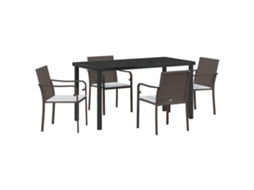 Conjunto de Móveis de Jardim 7 Pcs HARLANV1