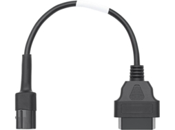 Adaptador divisor de porta OBD2 macho-fêmea para carro
