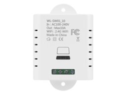 Módulo de Rele Interruptor Inalámbrico Wifi 10a Controle Remoto Automação Casa Inteligente Sw1 10 S/MARCA