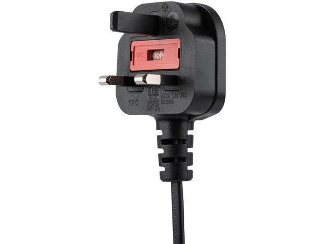 Cabo de Alimentação STARTECH (C7 - C7 - 1.8 m - Preto)