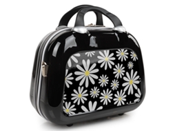 Saco de Viagem Rígido SKPAT Nice Margaridas Negras 35X26X17 Cm