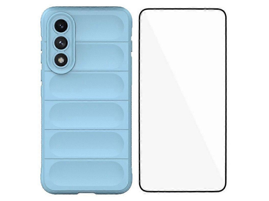 Capa De Tpu Antiderrapante Para Oneplus Nord 5 5g Com Película De Vidro Temperado