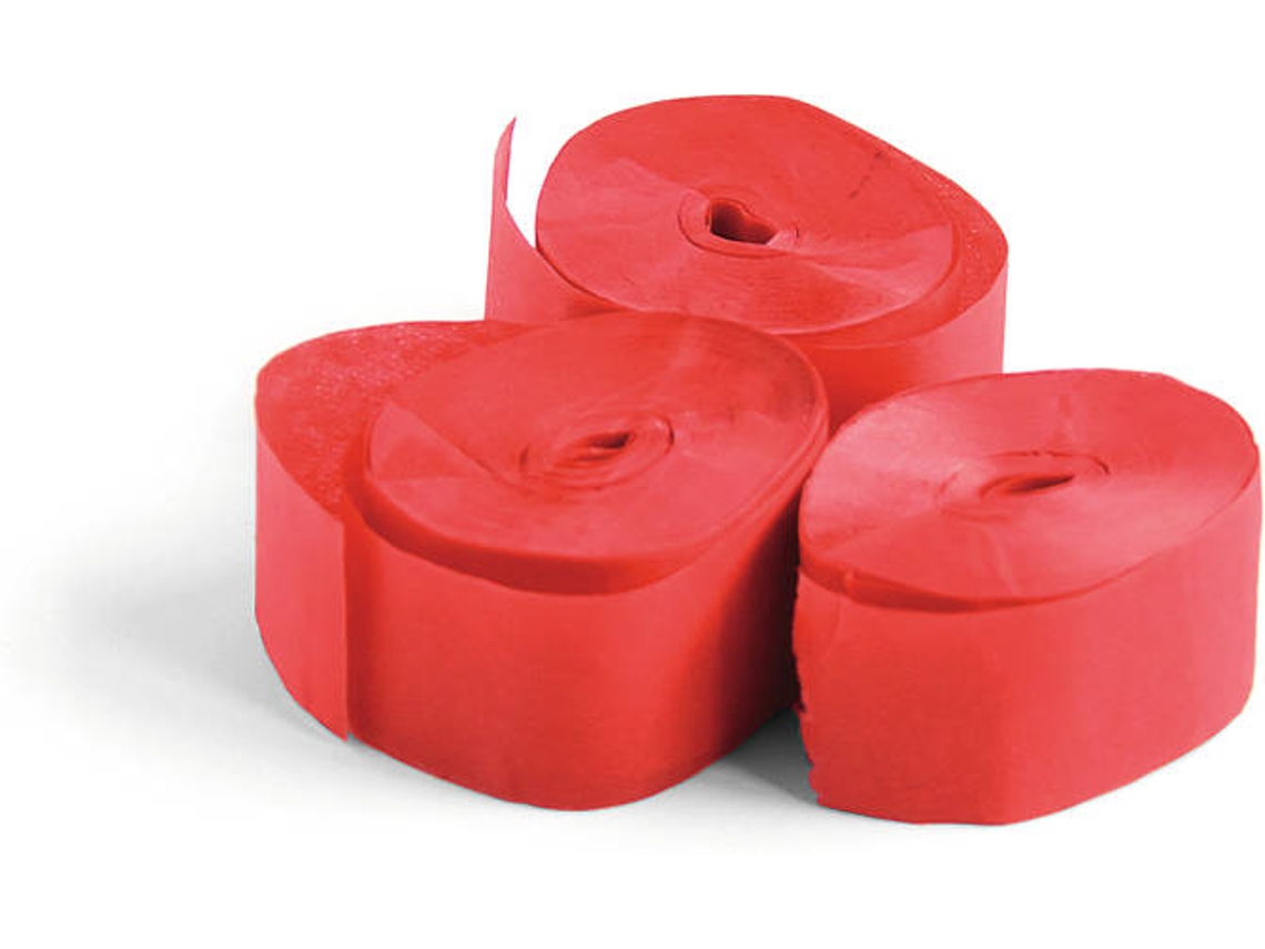 Serpentina TCM 10m x 1.5 cm, Vermelho, 32x
