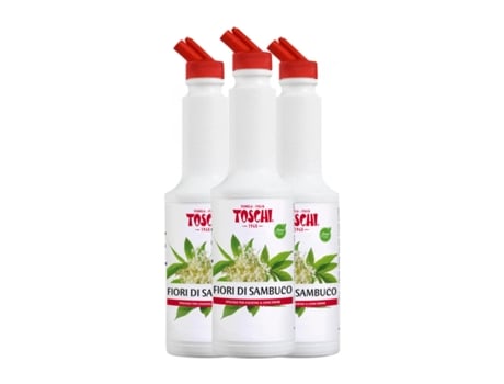 Schnapp TOSCHI Puré Flor de Saúco Sem Álcool (1 L - 3 Unidades)