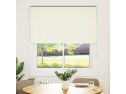 Vidaxl Persiana De Enrolar 140x130 Cm Largura Tecido 136,6cm Poliéster