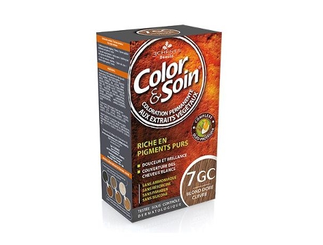 Les 3Chênes Color&Soin 7 Gc Louro Acobreado Dourado