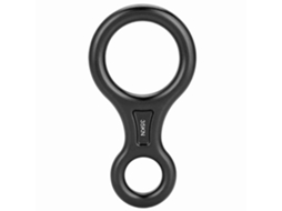 Descensor de Corda 35kn para Escalada Preto