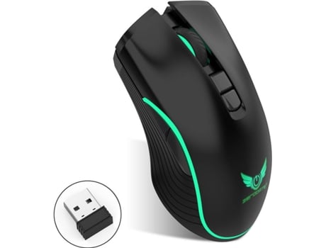 Rato Gaming ZERODATE Type-c Wireless 2.4 G (Preto)
