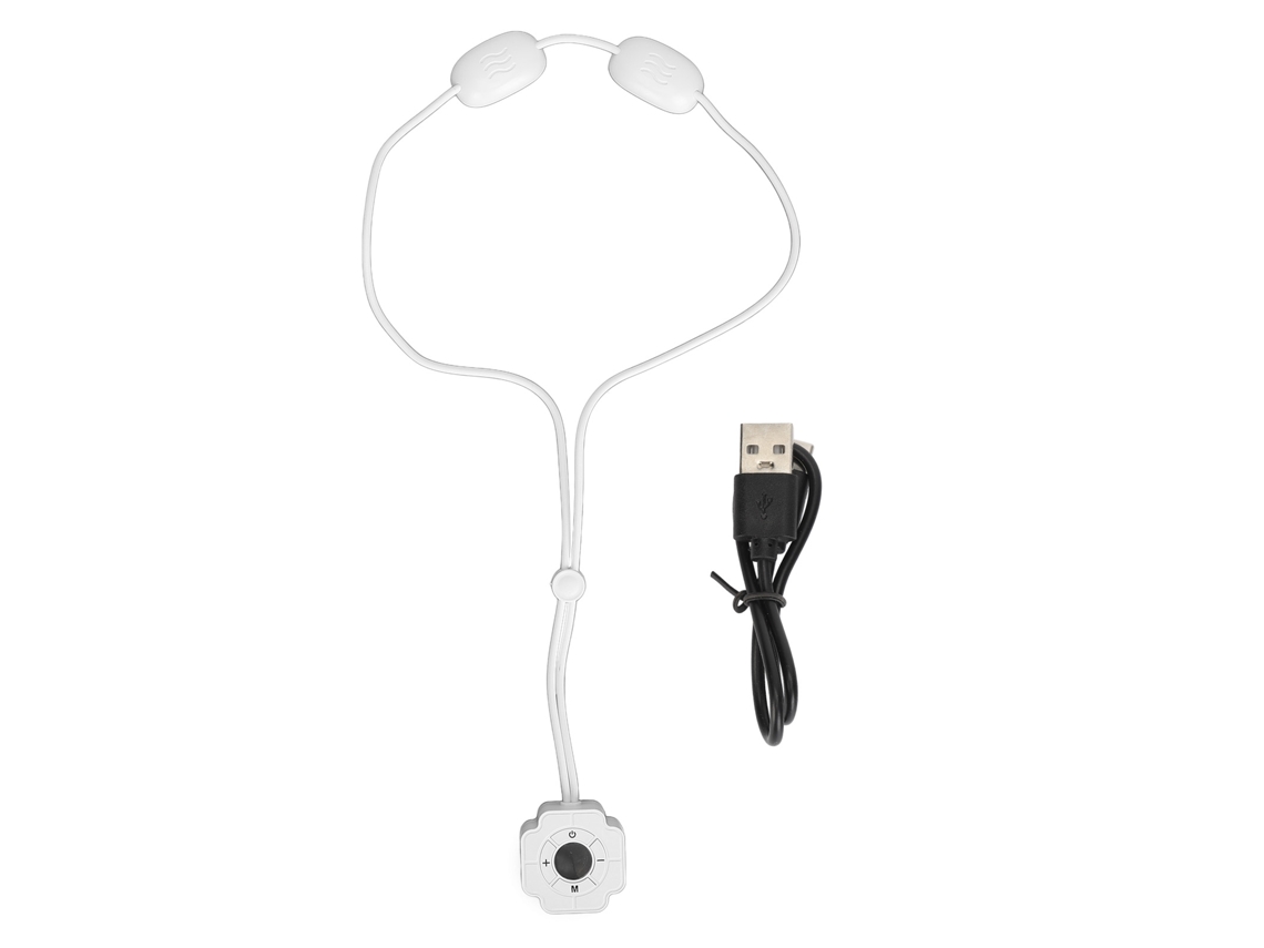 Mini Collarín Para Massager De Cueiro Com Pulso Elétrico, Compressão Quente E Inteligente Para Coluna Cervical