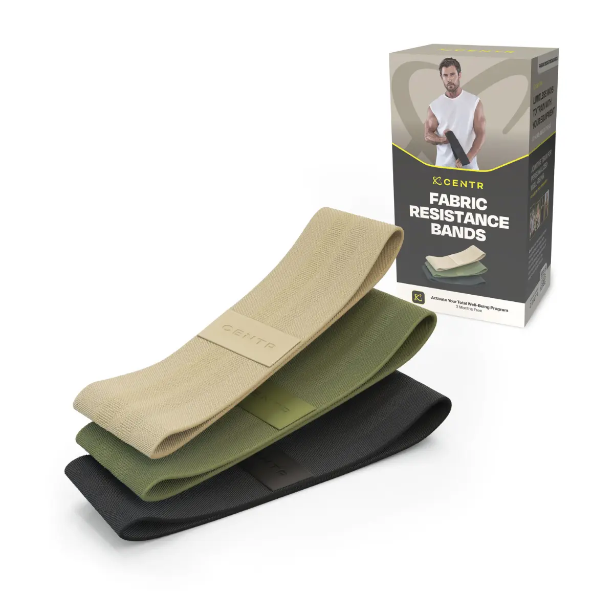 Conjunto De Bandas De Resistência Cfb Leve/média/forte 3 Meses De App Centr