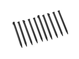 Mali 10pcs Caneta Stylus Portátil para Tela Tática Console Nintendo New 3dsxl Preto