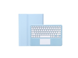 Lurelia Capa Com Teclado Bluetooth Para Redmi Pad Pro 12.1 Com Capa Magnética Em Pele E Teclado Com Touchpad