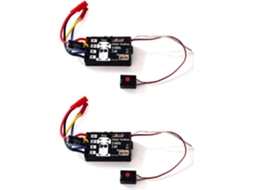 2x Esc 2.4g com Giroscópio para Carro de Controle Remoto SFUSHOS
