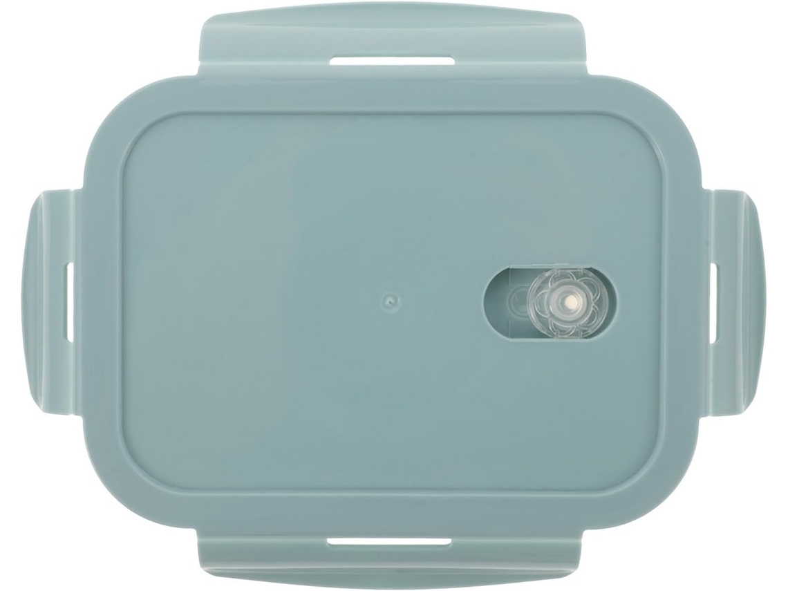 Tampa Hermética Zerodeko Para Recipiente De Alimentos Bento 1000ml, Em Plástico, À Prova De Vazamentos E Elegante Para