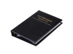 Kit de Capacitores Cerâmicos Smd 0402 4000 Peças 80 Tipos Livro de Amostras Mlcc