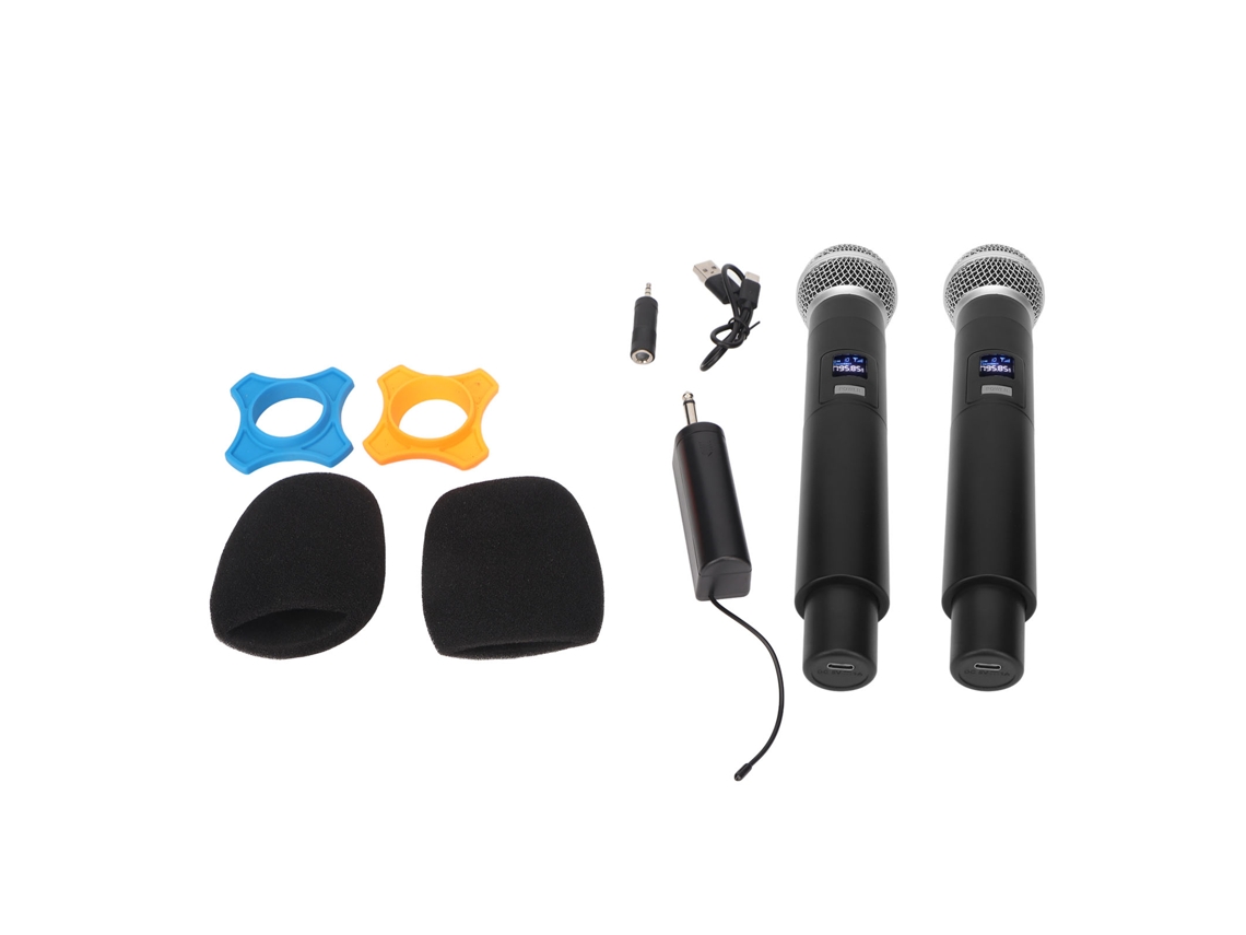 Sistema de Microfone Sem Fio LAXISCREED 2 Mãos