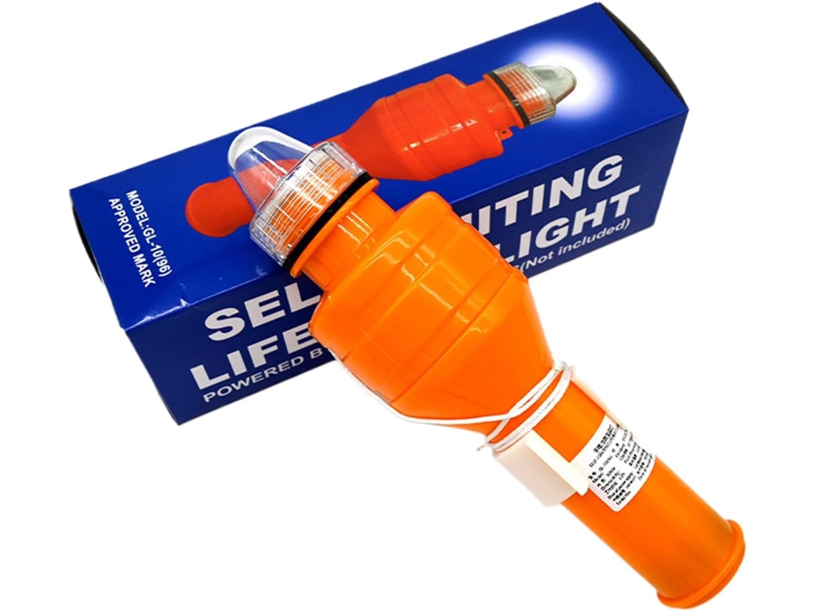 Boia Salva Vidas Flutuante Iluminada, Lâmpada Led Flutuante Multifuncional