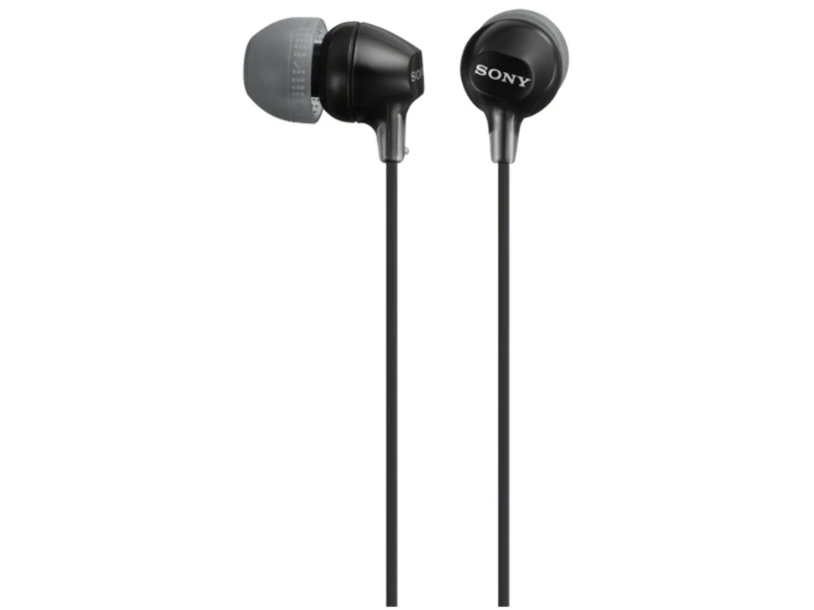 Auriculares com Fio SONY Mdr-Ex15Lp (In Ear - Preto)