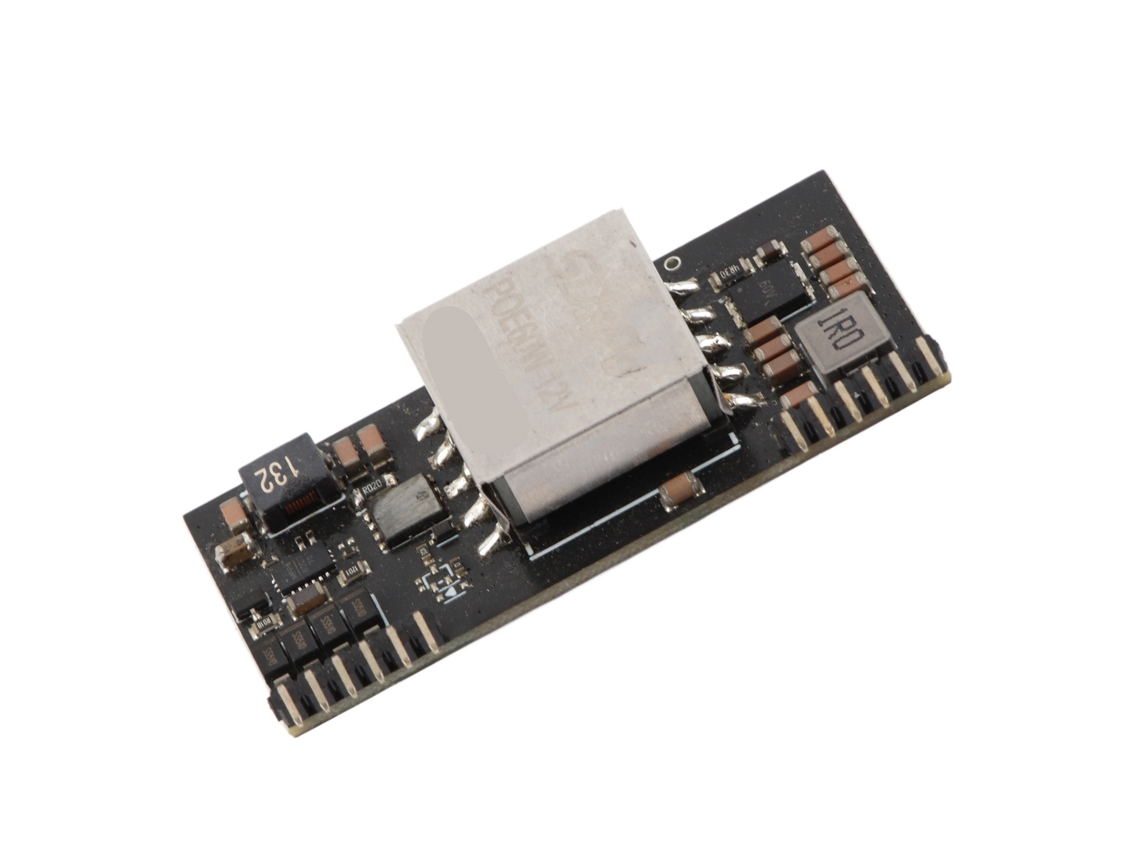 Módulo Poe Isolado Ieee802.3bt 1500vrms Proteção Contra Curto circuito e Sobretemperatura 60w