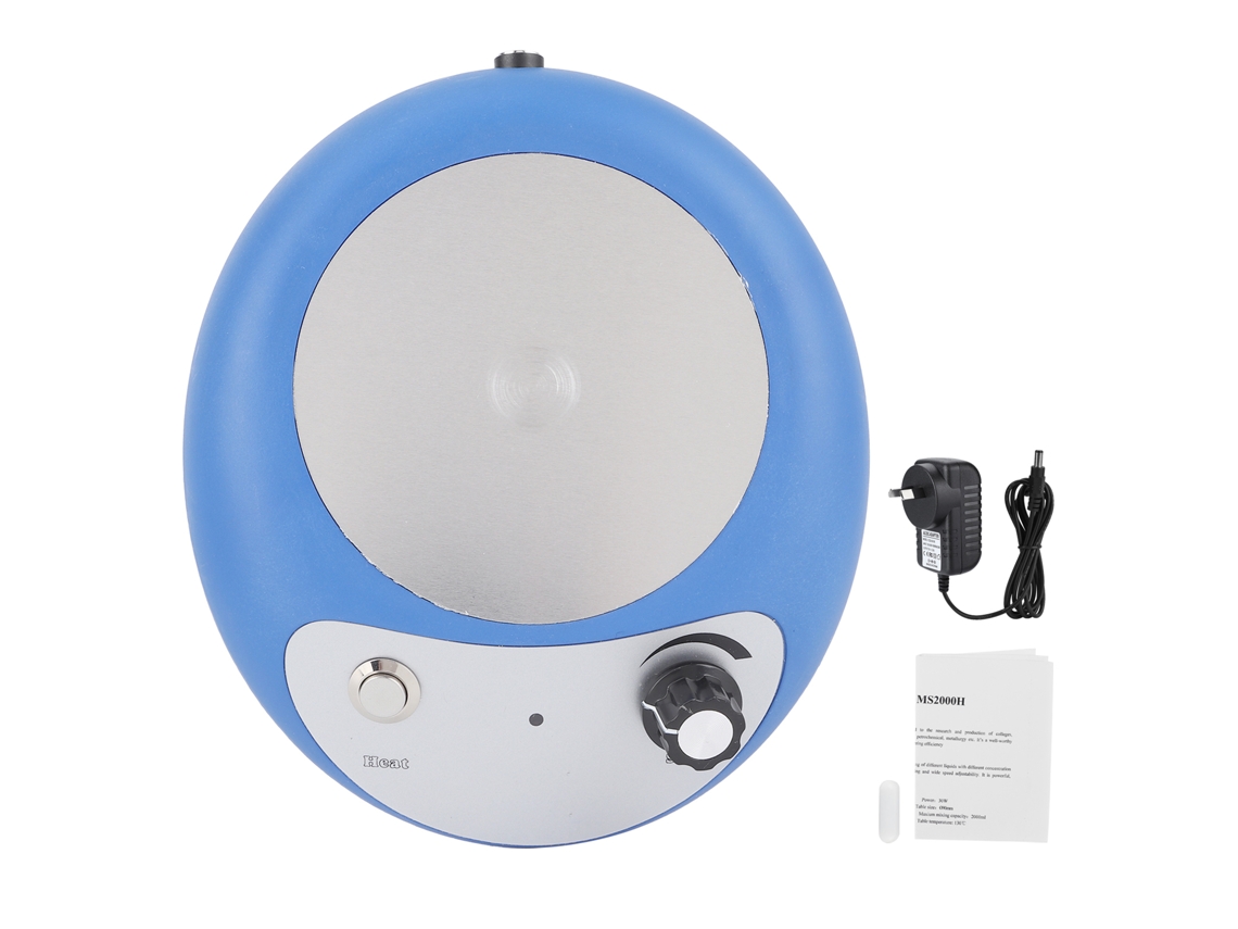 Agitador Eletromagnético Ms2000h Portátil 2l Sem Aquecimento Mini Batedor Silencioso 30w