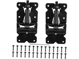 Dobradiças De Metal Reforçadas Para Porta De Celeiro, Em Duas Peças, Com Mecanismo De Movimento.