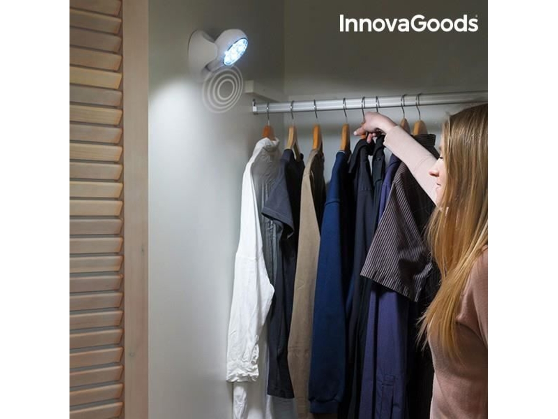 Lâmpada Led Innovagoods com Sensor de Movimento BRILVIBERA