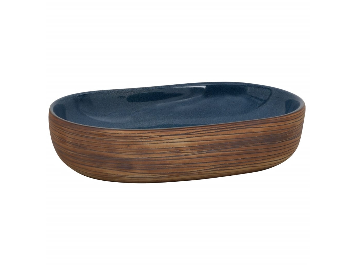 Countertop Basin, Countertop Basins Vidaxl Marrom Cerâmica (59 X 40 X 14 Cm)