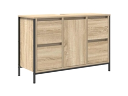 Armário para Lavatório com Gavetas Carvalho Sonoma 90x34,5x60 Cm MAISON EXCLUSIVE