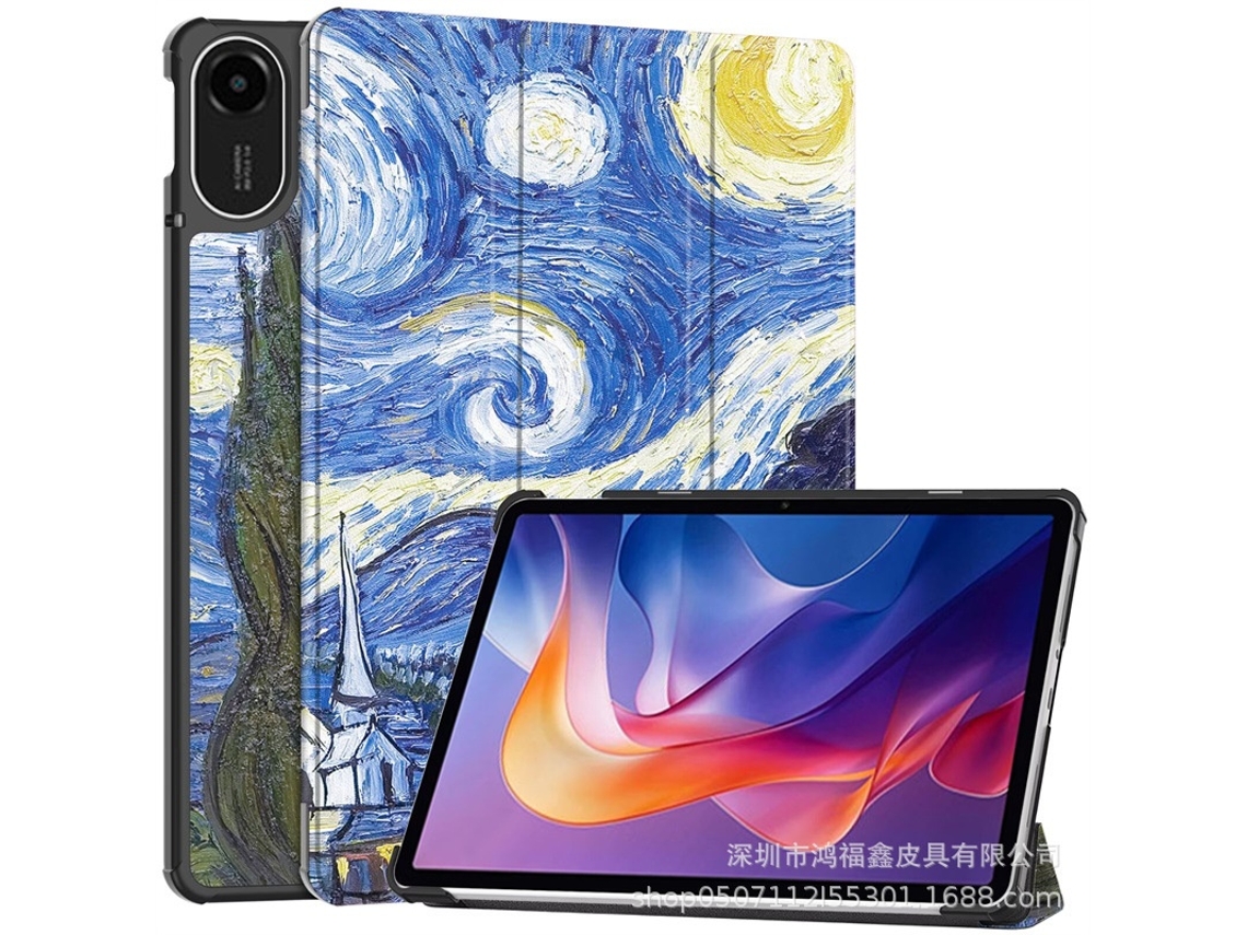 Capa Para Tablet Lurelia, Para Samsungcéu Estrelado Tab S10 Lite/s10 Fe 2025/s9/s9 Fe 2024 2025/2024, Dobrável Com Suporte