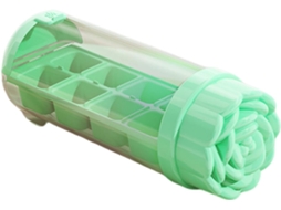 Forma De Gelo De Silicone De Qualidade Alimentar Com 8 Cavidades.