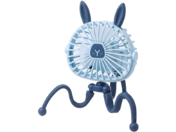 Usb Mini Ventilador Mesa Portátil 3 M para Uso Doméstico e Externo