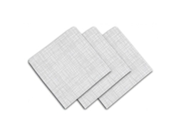 Conjunto de Guardanapos de Pano SOLEIL DOCRE Branco - 3pcs (45x45cm)