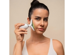 Masajeador Facial Elétrico com Led, Ems e Calor para Efeito Reafirmante GOKOCO