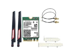 Kit De Placa Sem Fio Wi Fi 6e 2400mbps Bluetooth 5.2 Com Antena De 10dbi Slowmoose