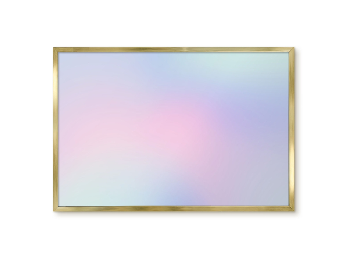 Quadro de parede magnético verde Harmonia para escritório Espelharte (60x40 cm)