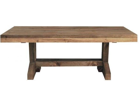 Mesa de Jardim CARMO WOOD Sudexpress (Castanho - Madeira - 280x94x75 cm)
