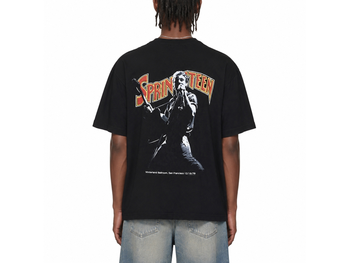 Bruce Springsteen Winterland Ballroom Singing T-shirt Unisex Adults Size:xxl